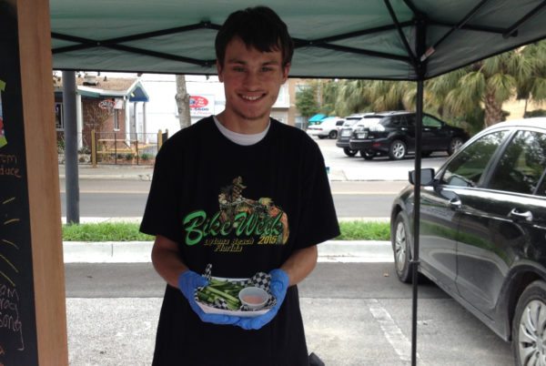 Matthew serves up a side of “fries.”